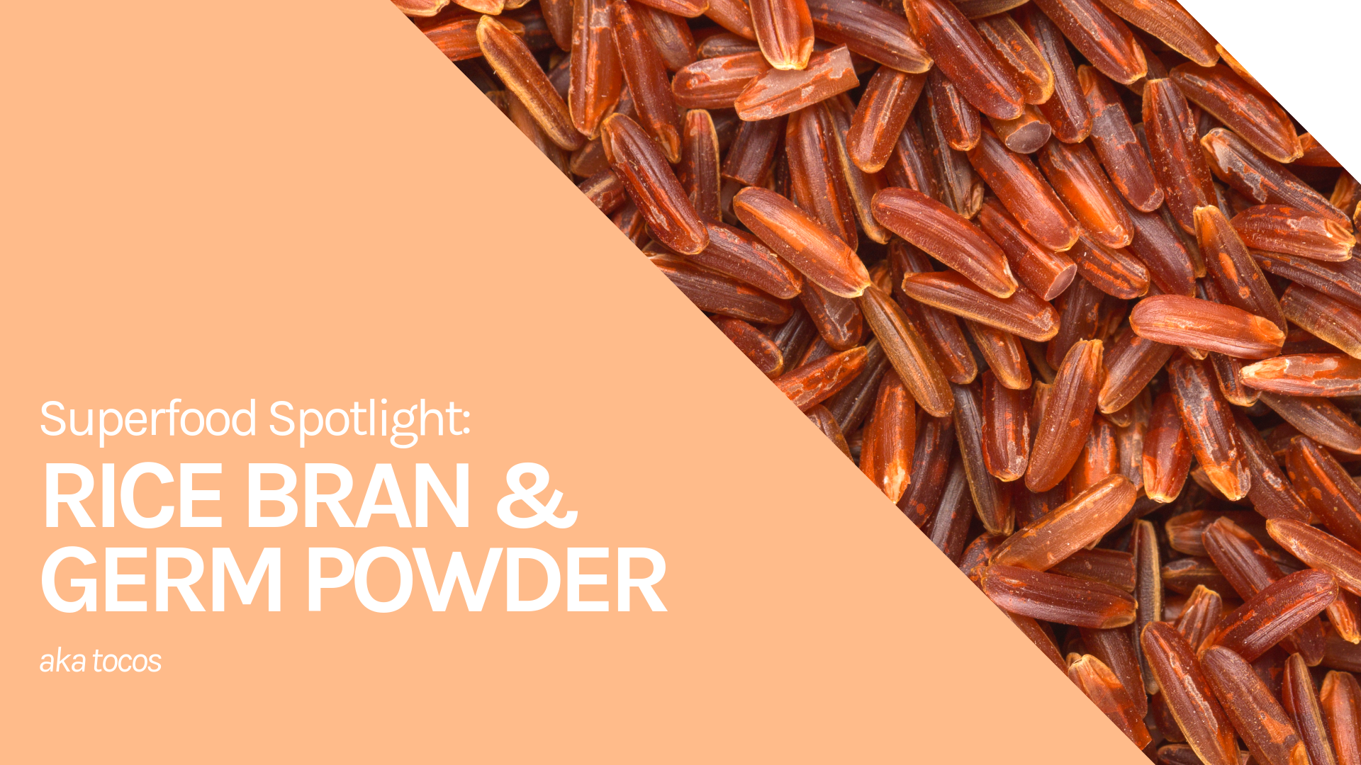 Superfood Spotlight: Rice Bran and Germ Powder