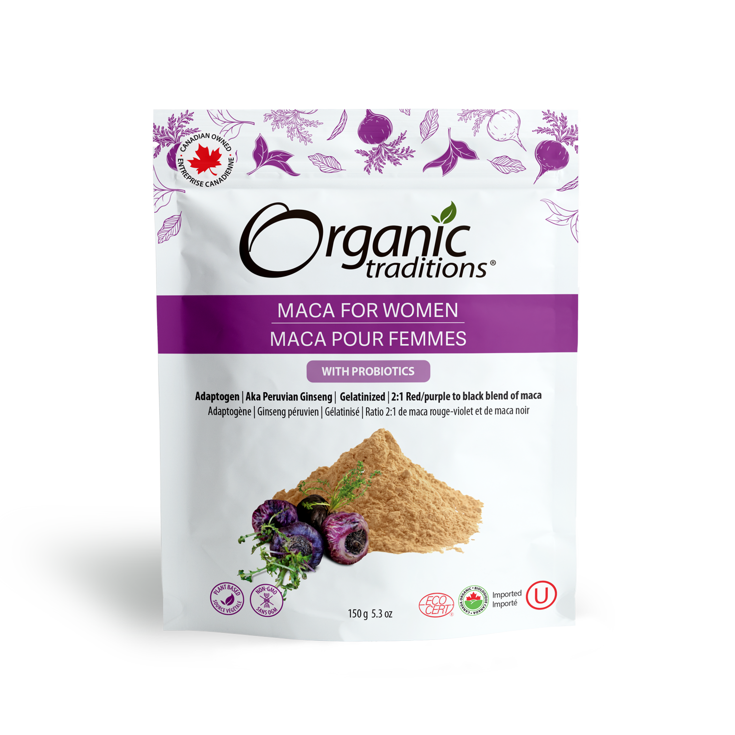 Organic Maca For Women With Probiotics