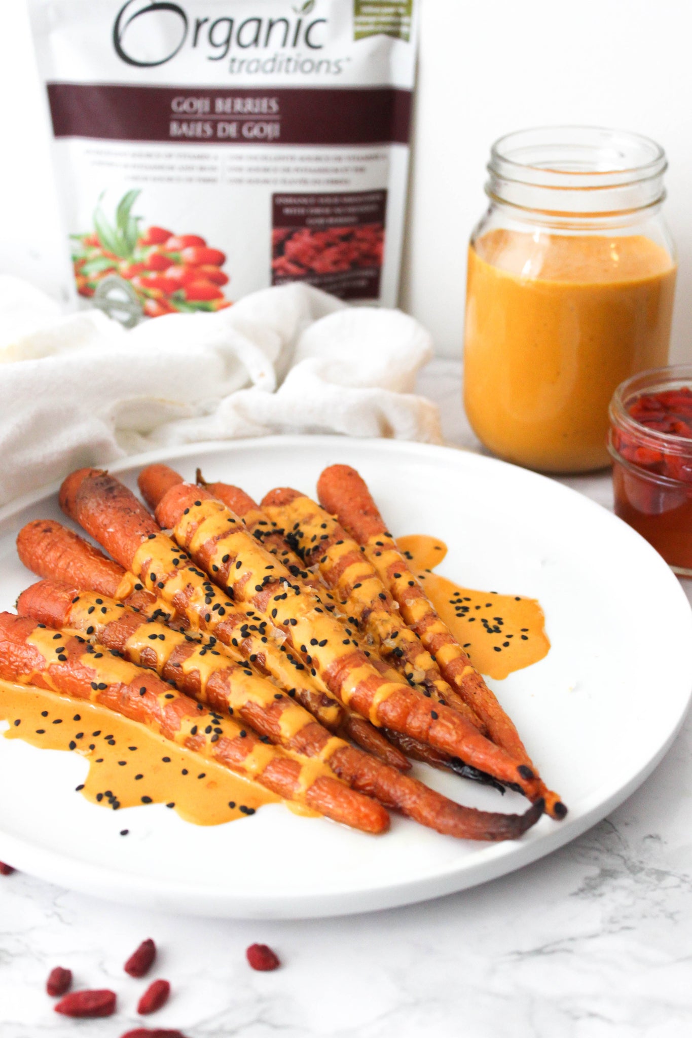 Goji Ginger Salad Dressing