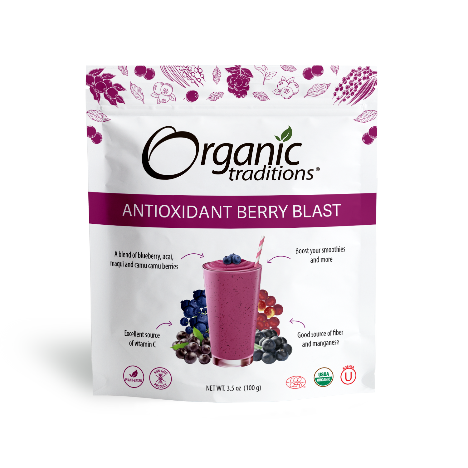 Organic Antioxidant Berry Blast