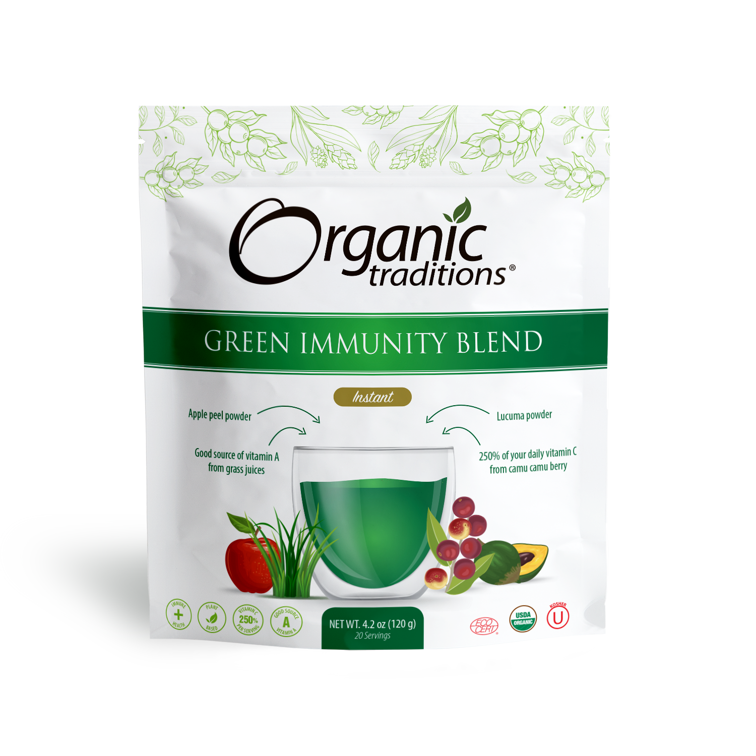 Organic Green Immunity Blend
