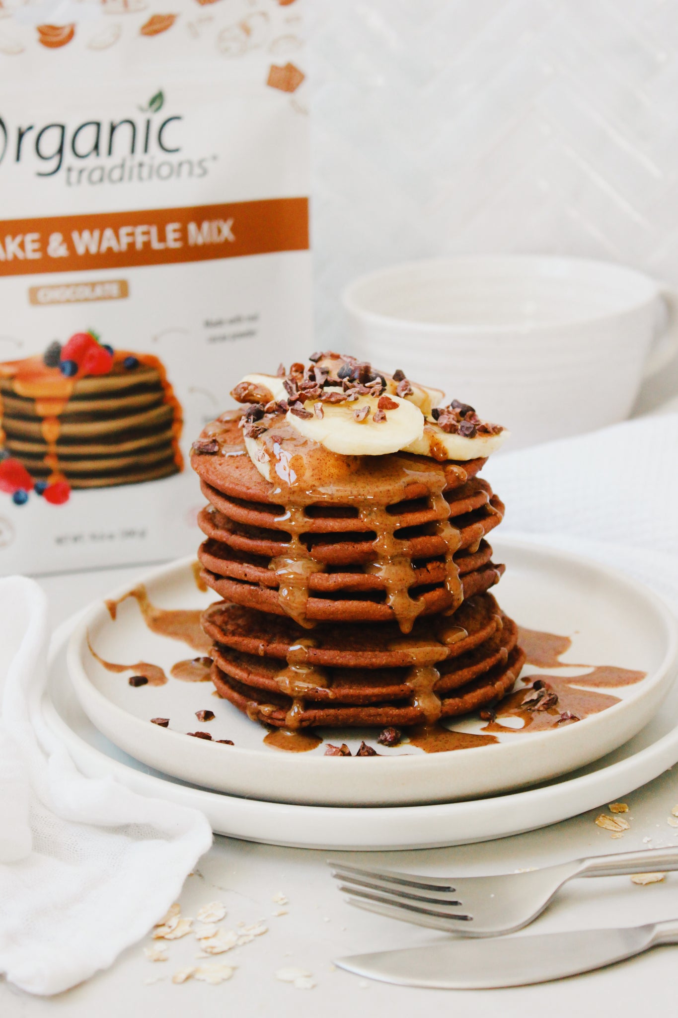 Chocolate Pancake & Waffle Mix